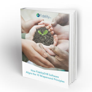Cover of the FidelityEHR ebook about wraparound